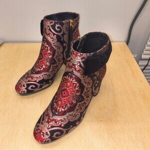 Kate Spade Holly Boots Jacquard Size 5M